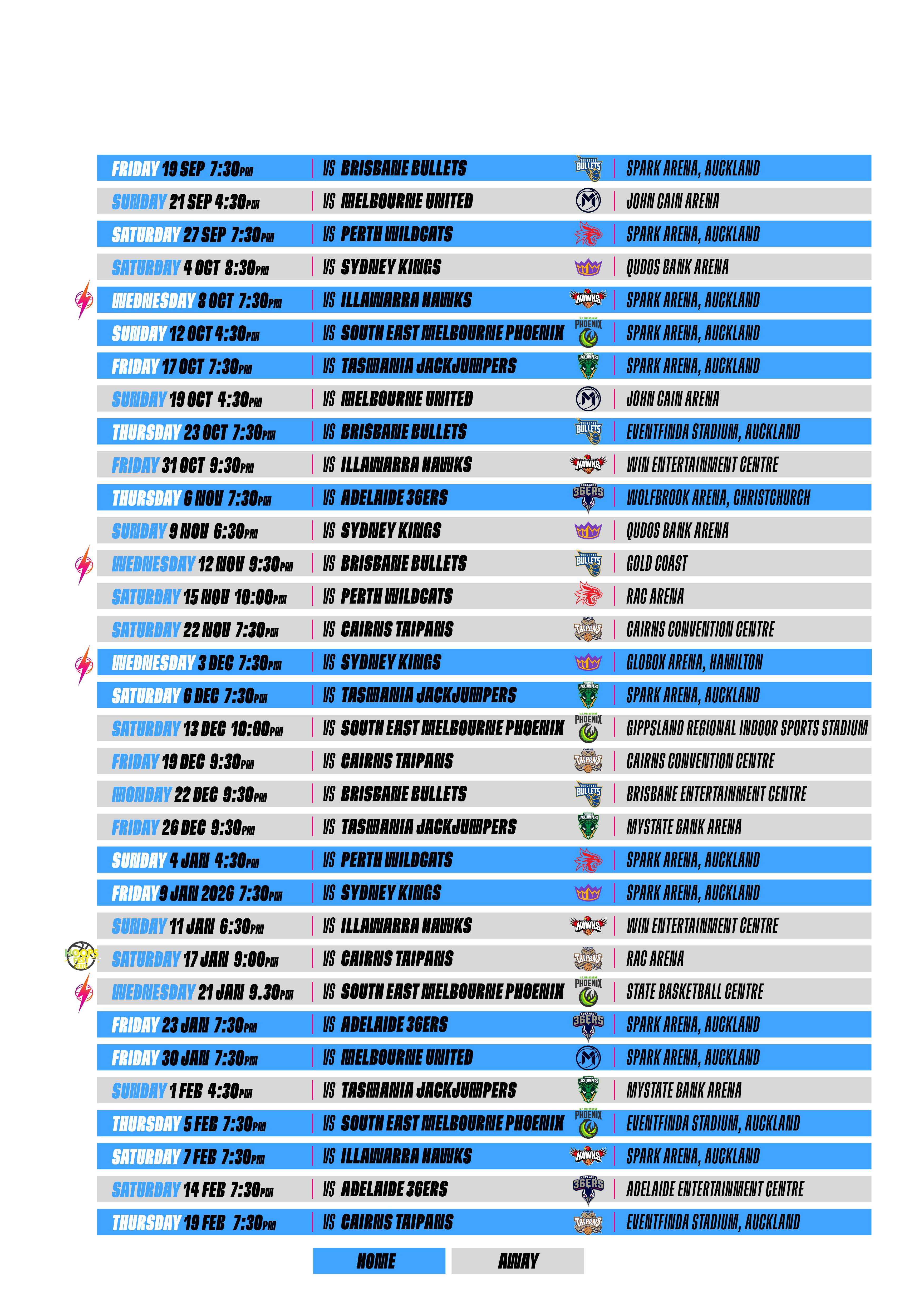 Schedule Image